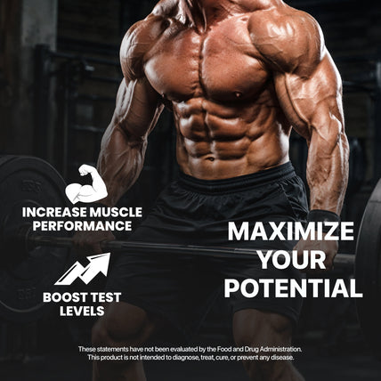 3-in-1 Testosterone Booster - 100 Capsules