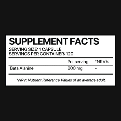 Core Champs Beta Alanine – 120 Capsules