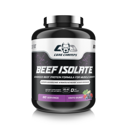 Core Champs Beef Isolate Protein Powder 60 Servings
