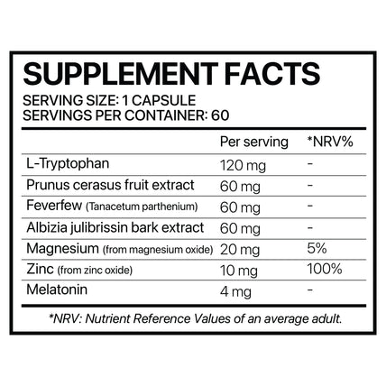 Core Champs Snooze - 60 capsules